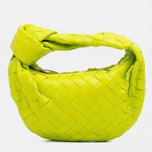 Bottega Veneta Green Mini Nappa Intrecciato Jodie
