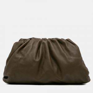 Bottega Veneta Brown Lambskin The Pouch