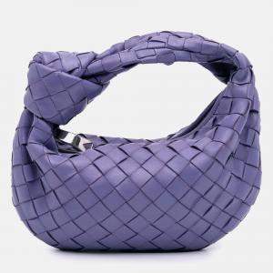Bottega Veneta Purple Mini Nappa Intrecciato Jodie