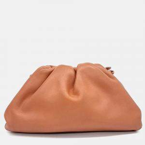 Pre Owned Bottega Veneta Brown Leather Butter Calf Crossbody Bag