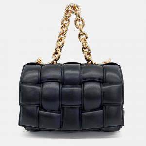 Pre Owned Bottega Veneta Padded Chain Cassette Bag