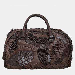 Pre Owned Bottega Veneta Intrecciato Karung San Marco Bag