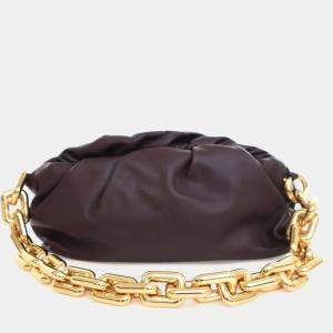 مملوكة مسبقًا Bottega Venata Large Calfskin The Chain Pouch
