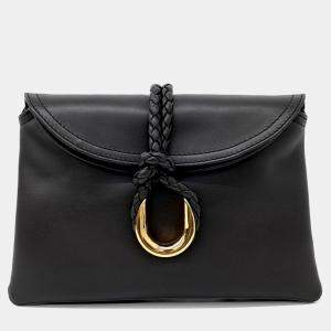 Pre Owned Bottega Veneta Brown Leather Baby Liberta