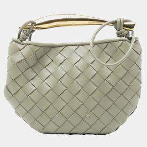 مملوكة مسبقًا حقيبة بوتيغا فينيتا ساردين جلد خروف بني انتريتشياتو