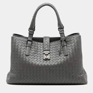 Pre Owned Bottega Veneta Medium Nappa Intrecciato Roma Tote