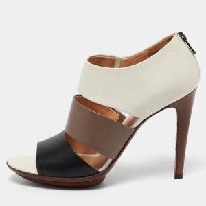 Bottega Veneta Multicolor Leather Strappy Sandals Size 40