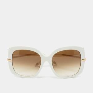 Boucheron White BC0002SA Gradient Sunglasses