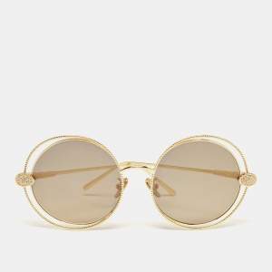 Boucheron Grey BC 0029S Round Sunglasses