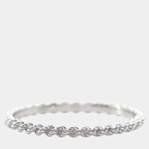 Boucheron Serpent BoheMe Ring Size 62/#21Jal0020 18K White Gold