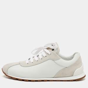 Pre Owned Brunello Cucinelli Size 36.5 Off White Low Top Sneakers