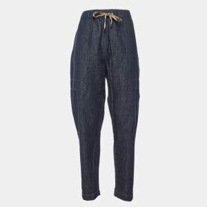 Brunello Cucinelli  Denim Monili Embellished Trousers XL