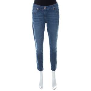 Brunello Cucinelli Blue Medium Wash Skinny Fit Jeans M 