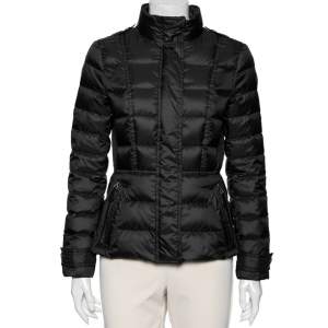 Burberry Brit Black Quilted Puffer Dalesbury Jacket S