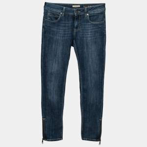 Burberry Brit Blue Denim Skinny Leg Jeans S