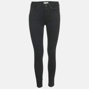 Burberry London Black Jersey Trim Denim Smirdan Jeans M Waist 27"