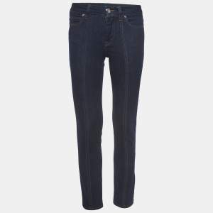 Burberry London Blue Denim Skinny Leg Jeans S Waist 26"