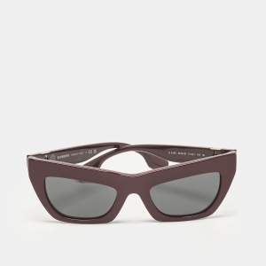 Burberry Black Purple B4405 CatEye Sunglasses
