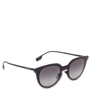 Burberry Black B3102 Cat Eye Gradient Sunglasses