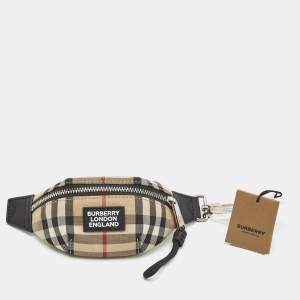 Burberry Multicolor Vintage Check Sonny Bum Bag Charm