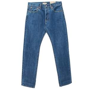 Pre Owned Burberry Navy Blue Denim Straight Leg Jeans M