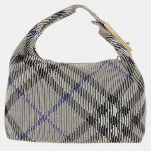 Burberry Multicolor Medium Peg Handbag