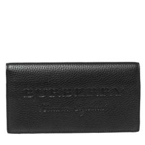 Pre Owned Burberry Black Leather Hastings Bifold Wallet