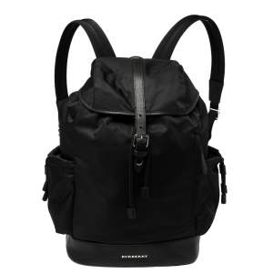Burberry Black Nylon Watson Diaper Backpack