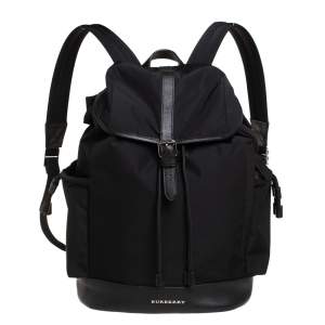Burberry Black Nylon Watson Diaper Backpack