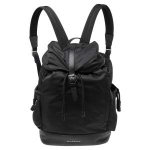 Pre Owned Burberry Black Nylon Watson Diaper Backpack