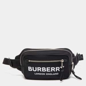 Burberry Black Nylon West Belt Bag