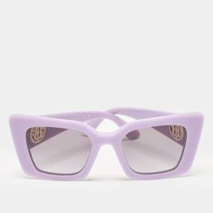 Burberry  Brown Purple Acetate BE 4345 3941/11 Square  Sunglasses