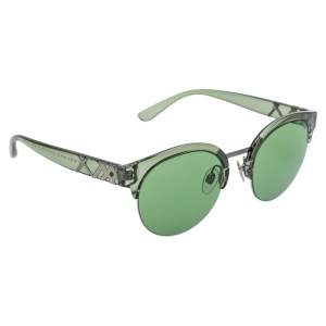 Burberry Green Novacheck/ Green B 4241 Clubmaster Sunglasses