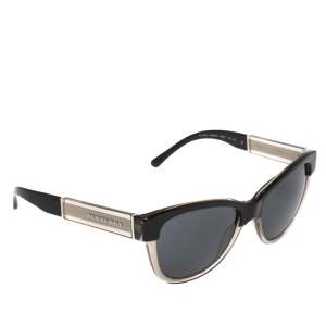 Burberry Black/ Dark Grey BE-4206 Cat Eye Sunglasses