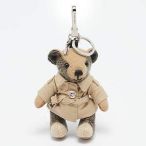 Burberry Beige Thomas Bear Bag Charm
