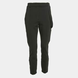Burberry Black Jersey Cargo Pants M