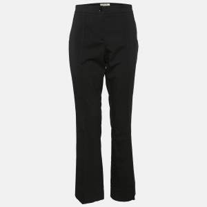 Burberry Black Wool Trousers S