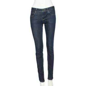 Pre Owned Burberry Brit Blue Denim Kensington Slim Fit Jeans M
