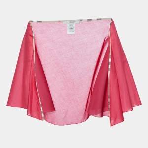 Burberry Coral Pink Cotton Sarong S