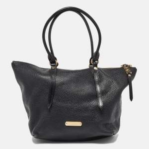 Burberry Black Leather Salisbury Tote