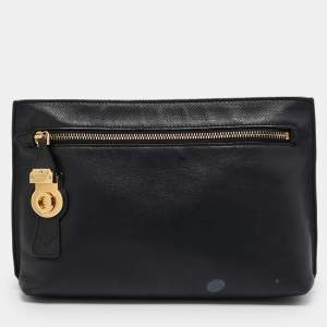 Burberry Black Pendleton Clutch