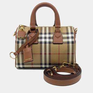 Burberry  Check Bowling Mini Bag