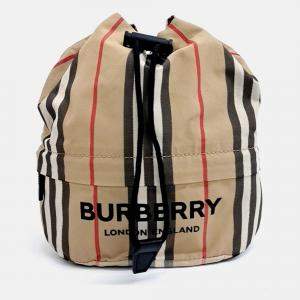 Pre Owned Burberry Multicolor Fabric Phoebe Pouch