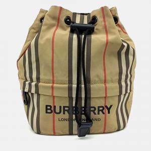Pre Owned Burberry Multicolor Nylon Burberry Multicolor Phoebe Pouch