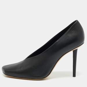 Burberry Black Leather Baby Pumps Size 39