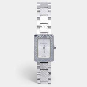 Burberry Silver Stainless Steel Heritage BU1170 Women's Wristwatch 19 mm