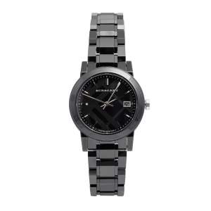Burberry Black Ceramic BU9181 Women's Wristwatch 34 mm
