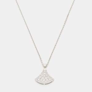 Bvlgari Divas' Dream Diamond 18k White Gold Pendant Necklace
