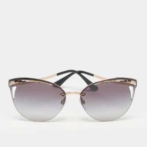 Bvlgari Grey Gradient 6110 Cat Eye Sunglasses