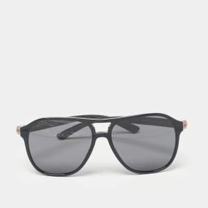 Bvlgari Black 7034 Diagono Square Sunglasses
